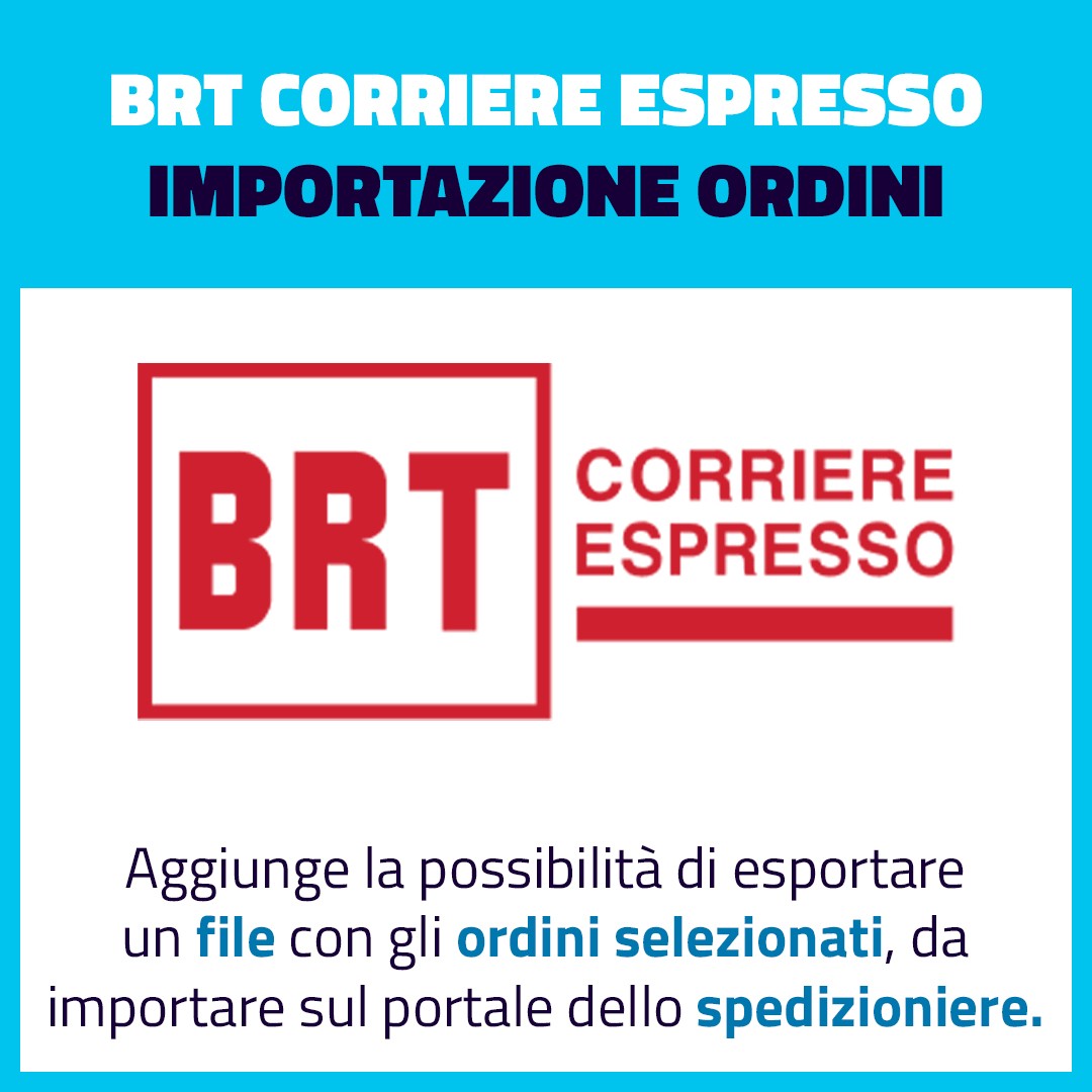 Esportazione Ordini per Corriere