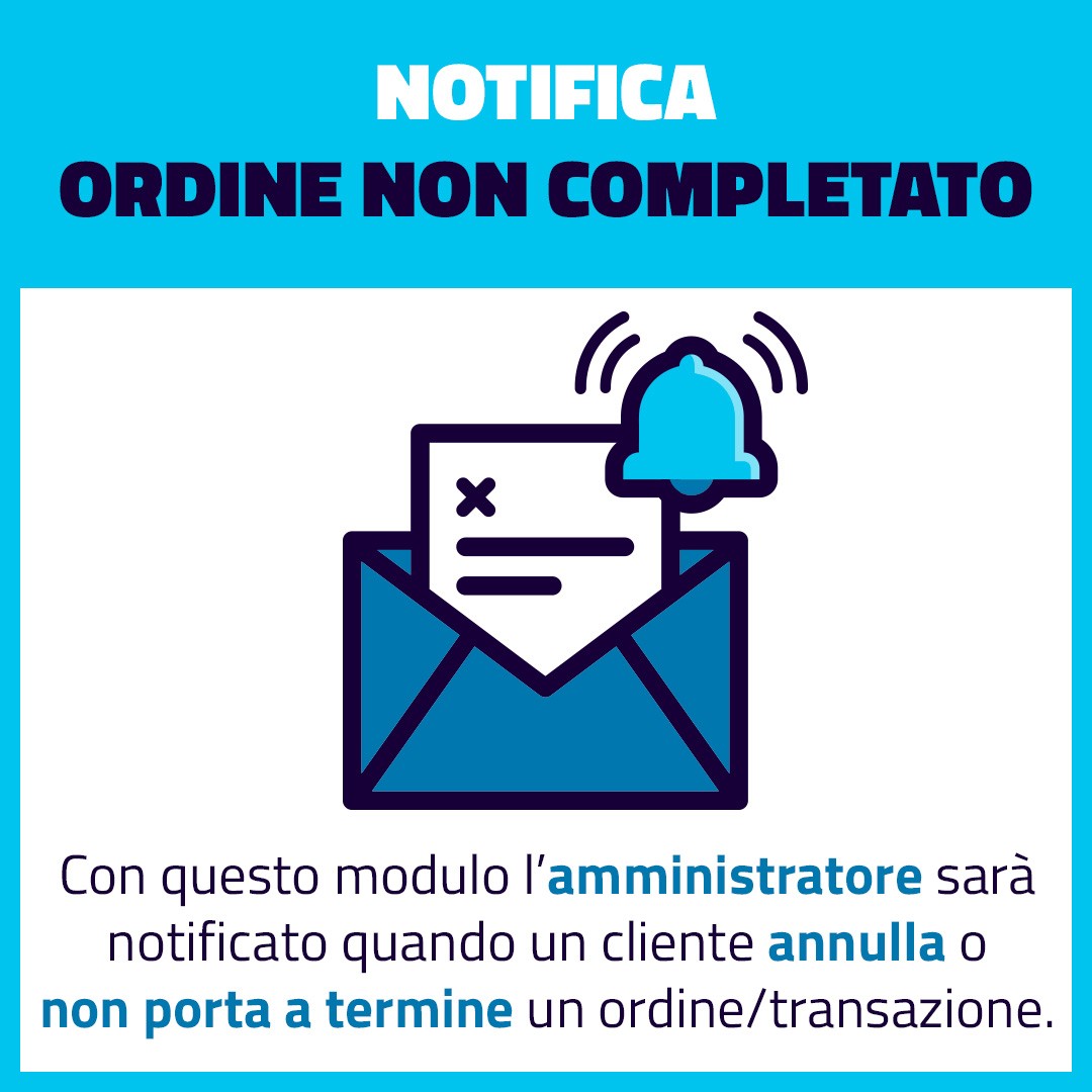 Notifica Ordine non completato